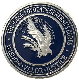 The Judge Advocate General's Corps seal